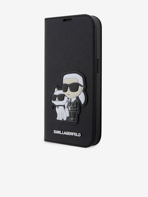 Karl Lagerfeld iPhone 14 Pro Black Case