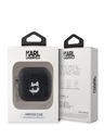 Karl Lagerfeld AirPods Pro 2 Black Case