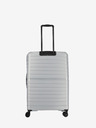 Travelite Trient L Silver Suitcase