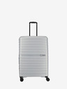 Travelite Trient L Silver Suitcase