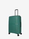 Travelite Trient L Green Suitcase