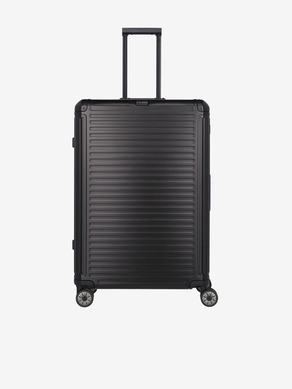 Travelite Next 4w L Black Suitcase