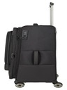 Travelite Crosslite 5.0 L Black Suitcase