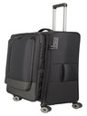 Travelite Crosslite 5.0 L Black Suitcase