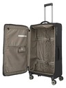 Travelite Crosslite 5.0 L Black Suitcase