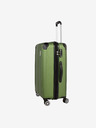 Travelite City 4w M Green Suitcase