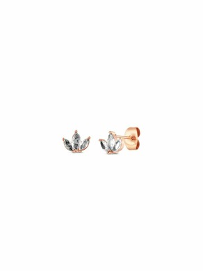 Vuch Krystel Rose Gold Earrings