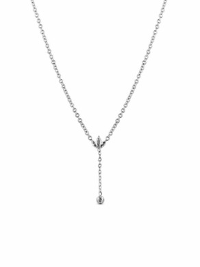 Vuch Krystel Silver Necklace