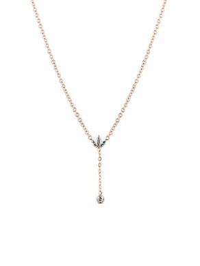 Vuch Krystel Rose Gold Necklace