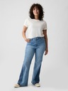 GAP 70s flare High Rise Patched Jeans