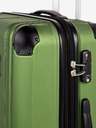 Travelite City 4w S,M,L Green Suitcase