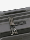 Travelite Air Base 4w S Front pocket Anthracite Suitcase