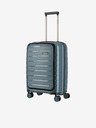 Travelite Air Base 4w S Front pocket Ice blue Suitcase