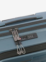 Travelite Air Base 4w S Front pocket Ice blue Suitcase