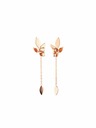 Vuch Gleam Rose Gold Earrings