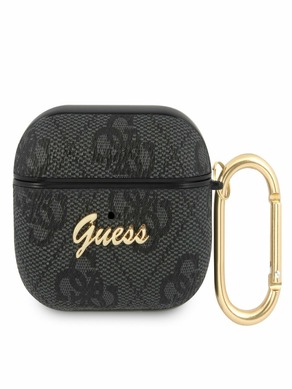 Guess 4G Script PC/PU AirPods Pro Black Case