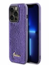 Guess Sequin Script Logo Zadní Kryt pro iPhone 14 Pro Max Purple Phone case