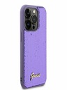 Guess Sequin Script Logo Zadní Kryt pro iPhone 14 Pro Max Purple Phone case