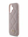 Guess PU Leather Quilted Zadní Kryt pro iPhone 16 Pink Phone case