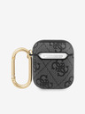 Guess 4G Script PC/PU AirPods 1/2 Black Case