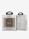 Guess 4G Script PC/PU Airpods 1/2 Brown Case