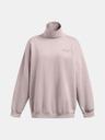 Under Armour UA Icon Fleece OS Mock Crew Sweatshirt