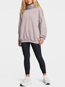 Under Armour UA Icon Fleece OS Mock Crew Sweatshirt