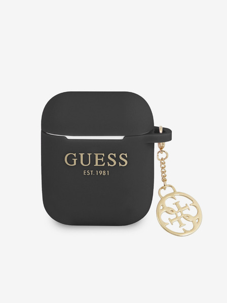 Guess 4G Charm AirPods 1/2 Black Case